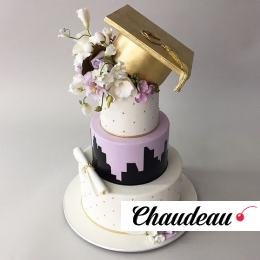 Торт на выпускной «Выпускной день» на заказ